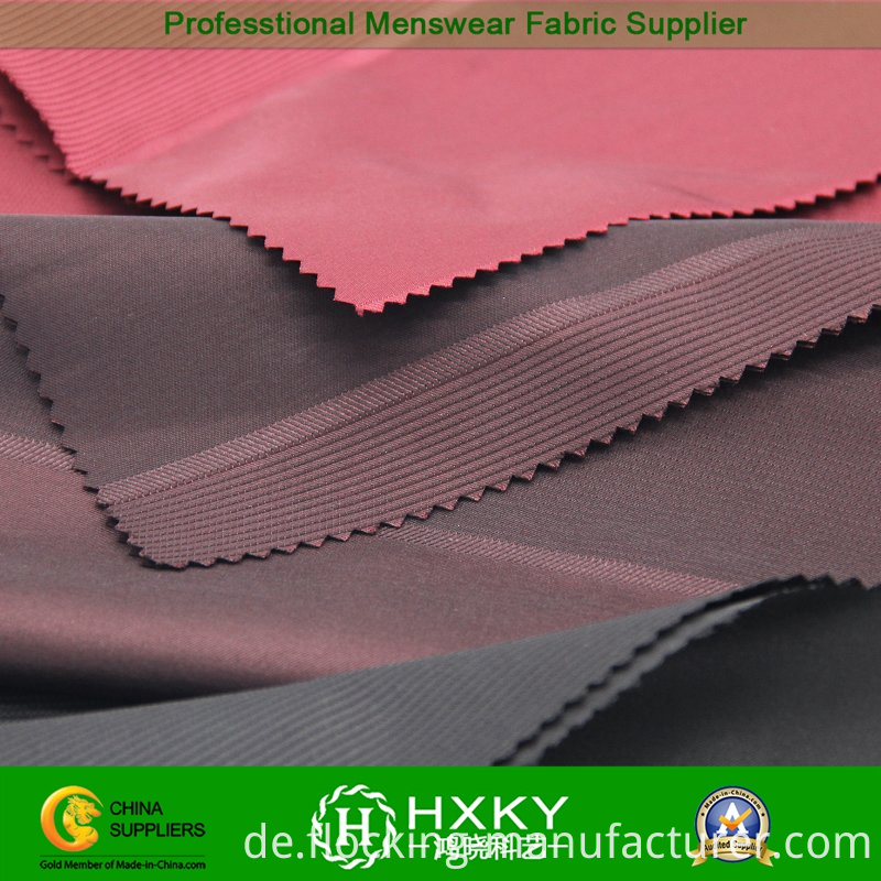 Compound Polyester Double Layered Fabric with Jacquard for Garment